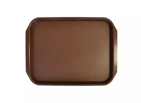 Поднос 36*27см темно-коричневый Мастергласс | 1733