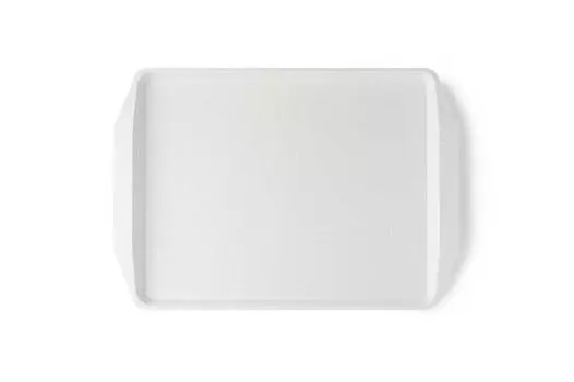 Поднос 42*30см белый мрамор Мастергласс | 1732