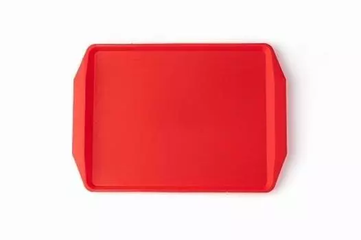 Поднос 42*30см красный Мастергласс | 1732