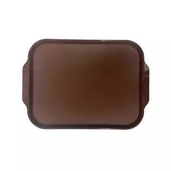 Поднос 45х35,5см поверхность шагрень Мастергласс 1736 красный