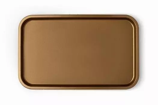 Поднос 52,5*32,5см золотой Мастергласс | 1737