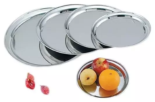 Поднос для подачи d=30см нерж. MGSteel | STR12