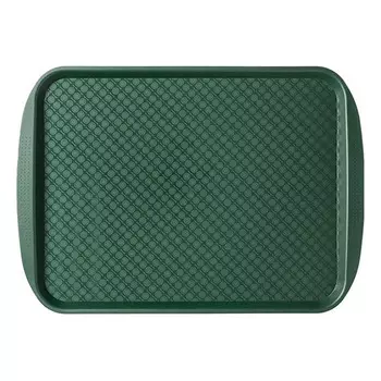 Поднос пластиковый Restola 422108809 35х45см, зеленый