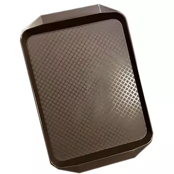 Поднос пластиковый Viatto VA1217FF 430х300мм коричневый
