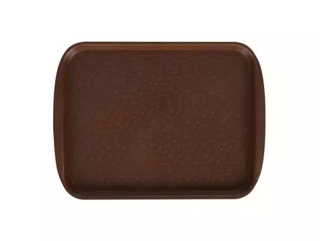 Поднос столовый 330х260мм светло-коричневый Resto