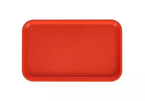 Поднос столовый 530х330 мм оранжевый