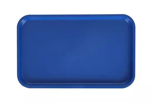 Поднос столовый 530х330 мм синий