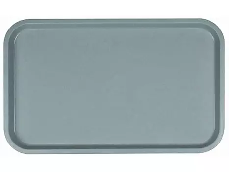 Поднос столовый из полипропилена 530x330 мм серый