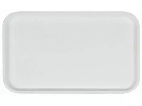 Поднос столовый из полипропилена Resto 530x330мм белый
