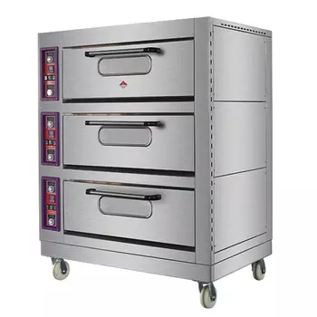 Подовая печь Hualian Machinery YXD-60C (лист 600х400 мм, пароувлажнение)