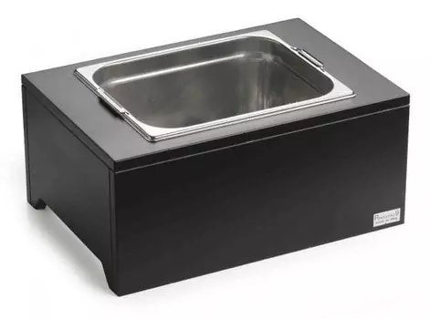 Подставка 46*32*19,5см для охлажд. 4 бутылок шампанского, дерево венге+нерж. Pintinox | 51272604