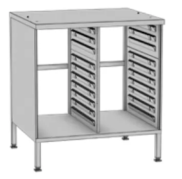 Подставка II с роликами «Пекарь» версия Зонт вытяжной UltraVent тип 6-1/1 Rational 60.31.213