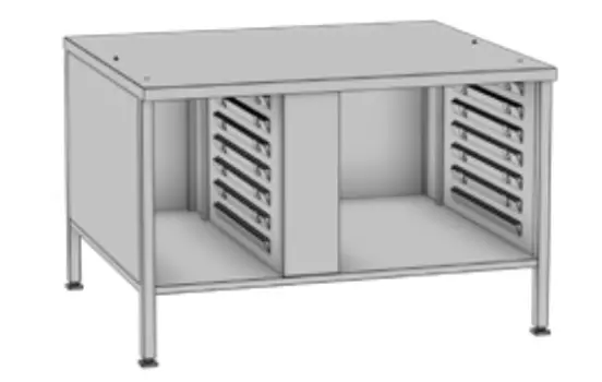Подставка III с роликами для iCombi Pro и iCombi Classic 6-2/1, 10-2/1 Rational 60.31.106