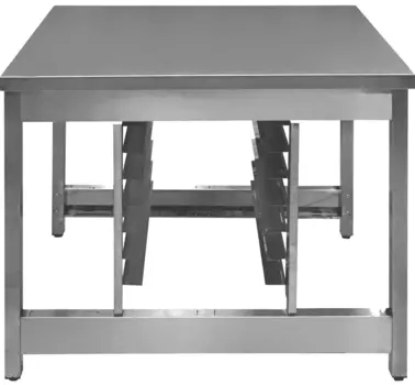 Подставка под пароконвектомат Luxstahl 1000x810x800 мм