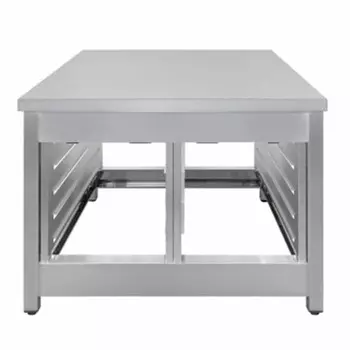 Подставка под пароконвектомат Luxstahl 850х700х650 мм