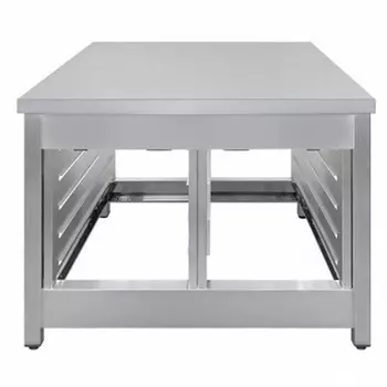 Подставка под пароконвектомат Luxstahl 860*900*650 (гастроемкости 2х5)