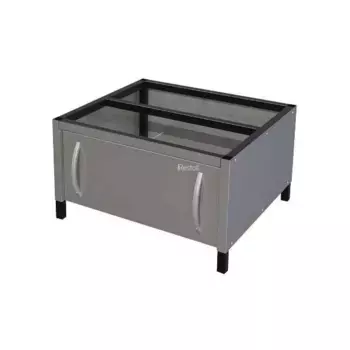 Подставка с тепловым шкафом Vesta для печи-мангала 45