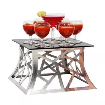 Подставка стойка для блюда для подачи 35х22х15 см. нерж P.L. Proff Cuisine | RR05