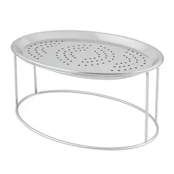 Подставка стойка для блюда для подачи 47х32х20 см. нерж P.L. Proff Cuisine | SG-80865(B)