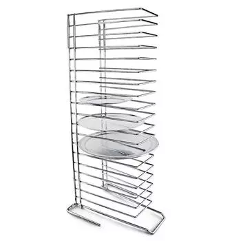 Подставка стойка для подносов/сеток для пиццы 36х32х75см 18 ячеек P.L. Proff Cuisine | PTR-18