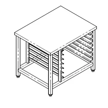 Подставка Vortmax ППB 900/700/750 1Х7 у/н