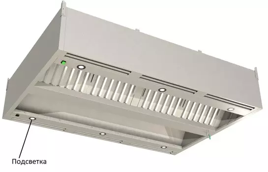 Подсветка для зонта пристенного Restoinox ПЗВП-1500