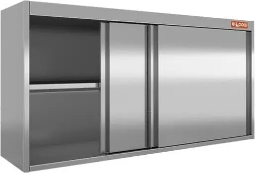 Полка кухонная закрытая Hicold НПК15/4