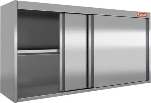 Полка кухонная закрытая Hicold НПК15/3