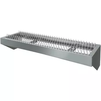 Полка настенная для тарелок Марихолодмаш ПН-Т-0,3/1,2