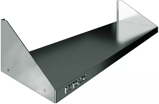 Полка настенная перфорированная Restoinox ПН-7/3-П