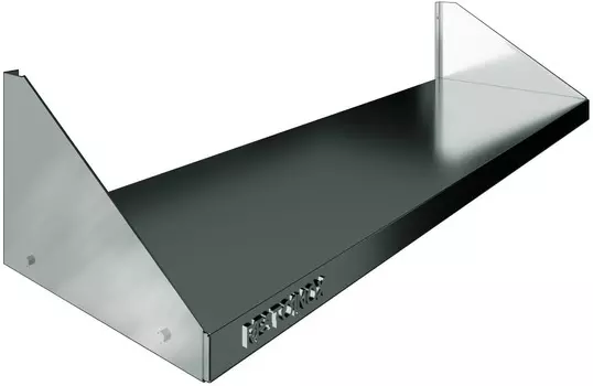 Полка настенная перфорированная Restoinox ПН-8/3-П