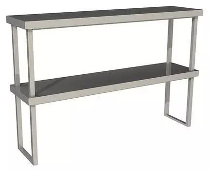 Полка настольная двухуровневая Restoinox ПНС2-6/3