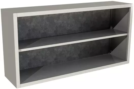 Полка нержавеющая настенная открытая Restoinox ПНО-11/3