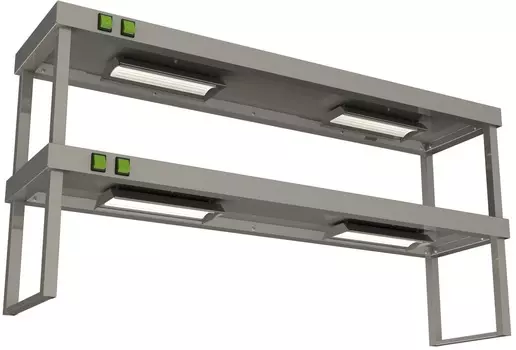 Полка тепловая настольная Restoinox ПНТ2-10/3