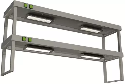 Полка тепловая настольная Restoinox ПНТ2-13/3