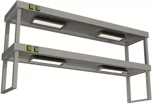 Полка тепловая настольная Restoinox ПНТ2-14/4