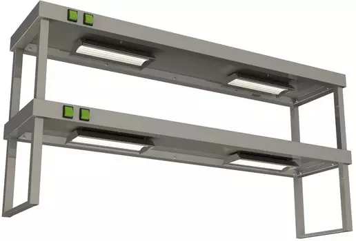 Полка тепловая настольная Restoinox ПНТ2-15/3