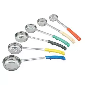 Половник ложка соусная 0,118л нерж с зеленой пласт. ручкой P.L. Proff Cuisine | FPS4