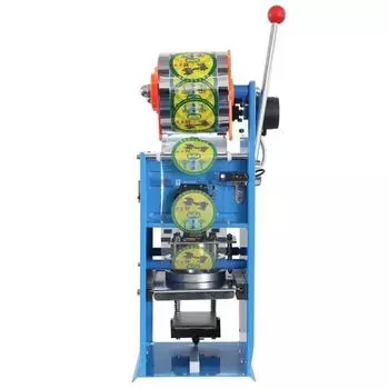 Полуавтоматический запайщик лотков Hualian Machinery HL-95B (диам. 95 мм, опция easy open)