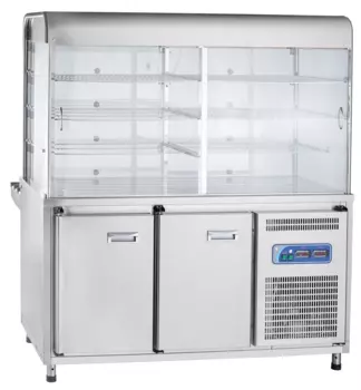 Прилавок для холодных закусок Abat ПВВ(Н)-70КМ-С-01-ОК (21000804962)