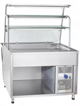 Прилавок для холодных закусок Abat ПВВ(Н)-70Т-НШ (21000001426)