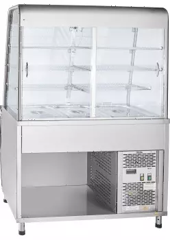 Прилавок для холодных закусок Abat ПВВ(Н)-70Т-С-НШ (21000001428)