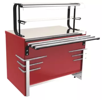 Прилавок нейтральный Челябторгтехника «Refettorio Case» RN12A