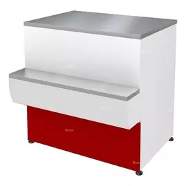 Прилавок Марихолодмаш П2629 Таир красный