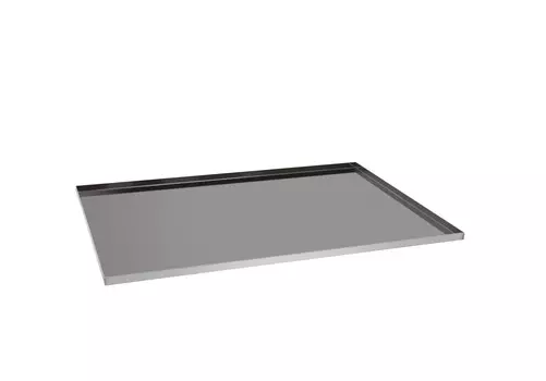 Противень Luxstahl 429х345х10 нерж. 0,8мм, сварной