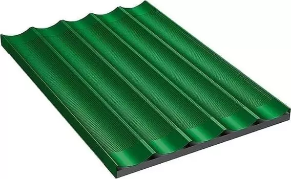 Противень для багетов Apach AT46PBT 600х400 перф тефлон