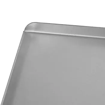 Противень Luxstahl 600х400х10 (2 борта) черный металл 0,8мм