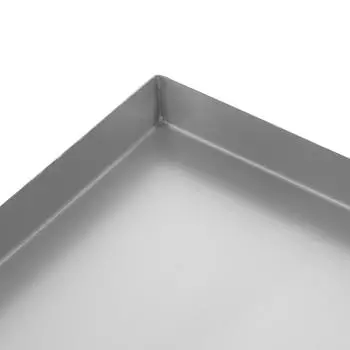 Противень Luxstahl 600х400х20 черный металл 0,8мм