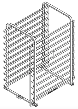 Рама с направляющими стандарт тип 10-1/1 Rational 60.11.600