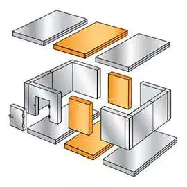 Расширительный пояс Polair 600x1960x2200 мм (1160034d)